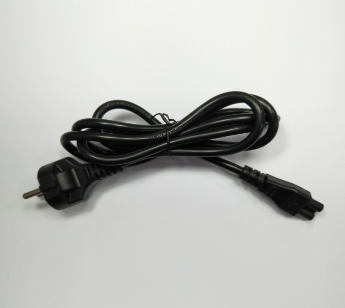 Custom Power Cord With VDE Approved Plug & IEC Connector