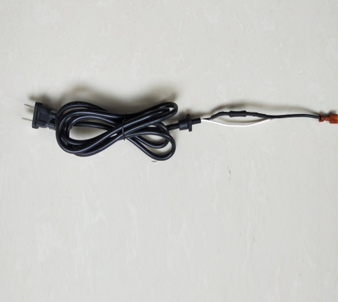 Power Cord With UL Approved NEMA Plug & Requested Terminals